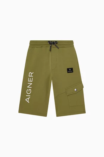 Cargo Sweat Shorts