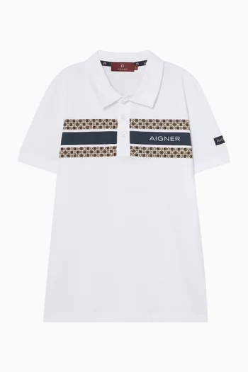 Straps Polo Shirt