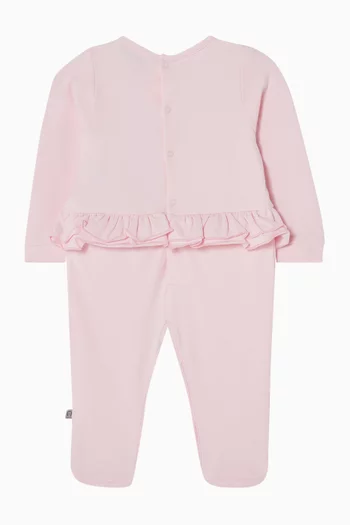Ruffled Waist Sleepsuit