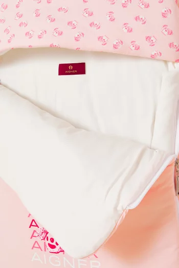 Teddy Bear Graphic Sleeping Bag