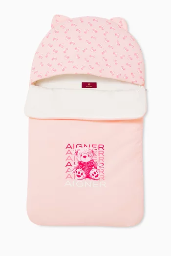 Teddy Bear Graphic Sleeping Bag