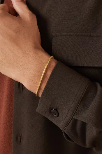 Bali Bracelet in Gold-plated Brass