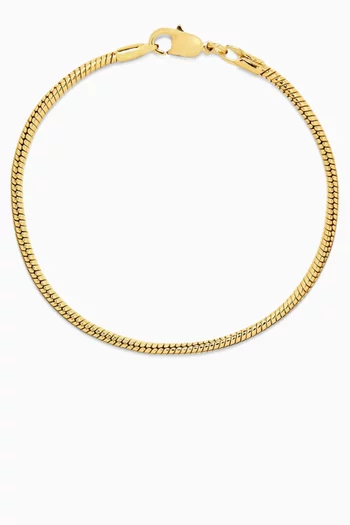 Bali Bracelet in Gold-plated Brass
