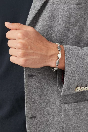 Love Me Not Bracelet in Sterling Silver
