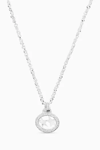 Margarita Superstar Necklace in Silver