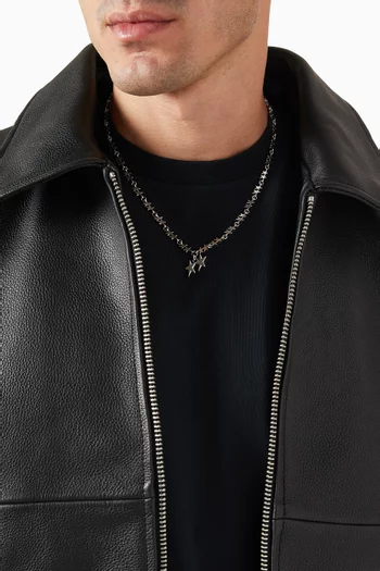 Superstar Chain in Silver-plated Brass