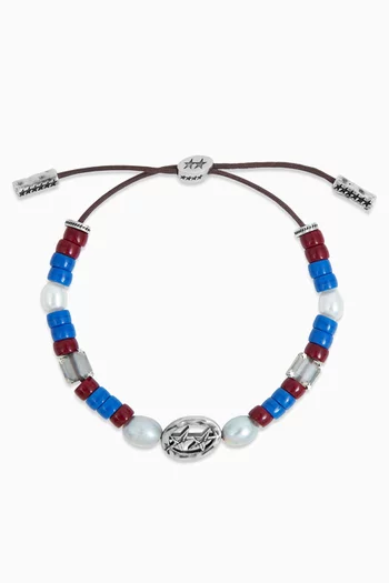 Mediterranean Superstar Bracelet in Silver-plated Metal