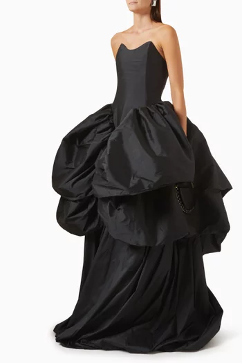 Layered Gown in Taffeta
