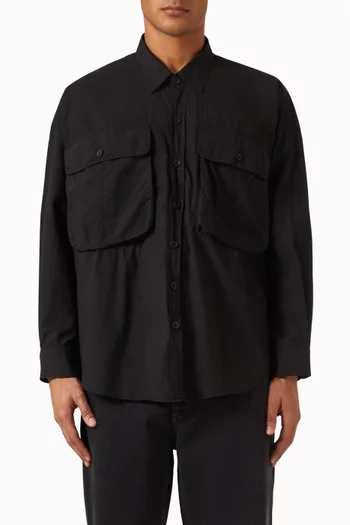 Big Shirt in Cotton Poplin