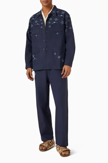 Sesame Embroidered Shirt