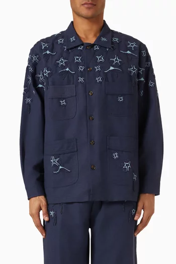 Sesame Embroidered Shirt