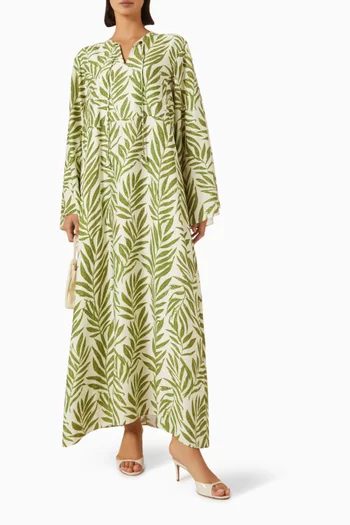 Naira Moza Kaftan in Rayon