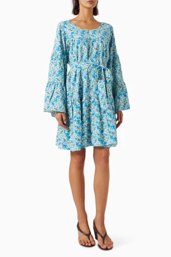 Nova Sunflower Mini Dress