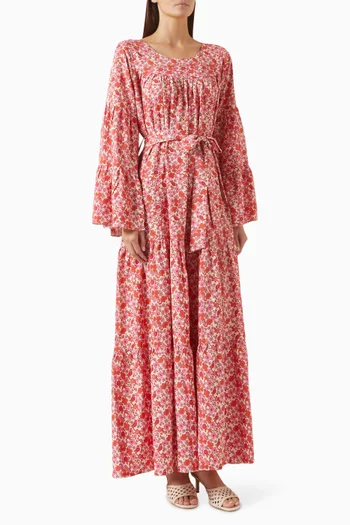 Nova Sunflower Maxi Dress
