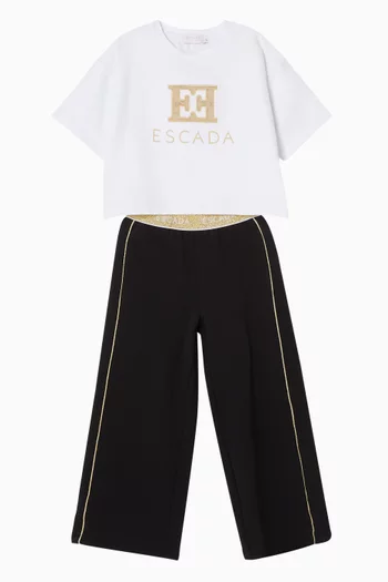 Logo Sweatpants in Cotton-blend
