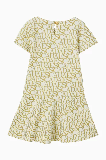 All-over Print Dress in Jersey