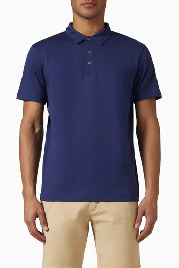 Classic Jersey Polo Shirt in Supima Cotton
