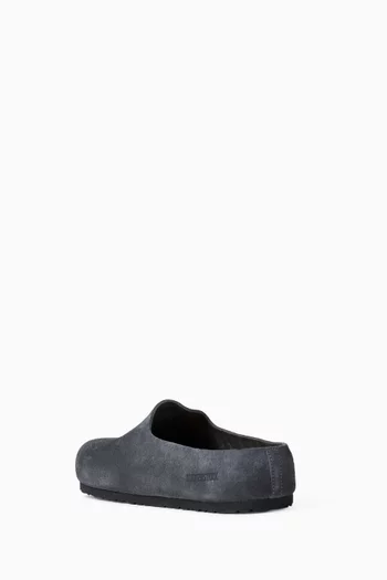 Amsterdam Wrapped Mules in Suede