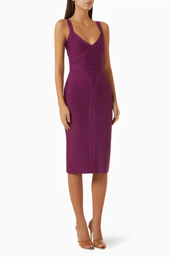 The Greta Dress in Bandage-knit