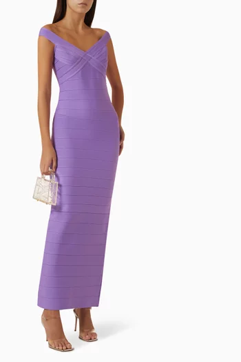 The Bonnie Gown in Bandage-knit