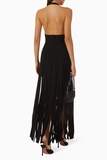 The Spencer Gown in Bandage-knit