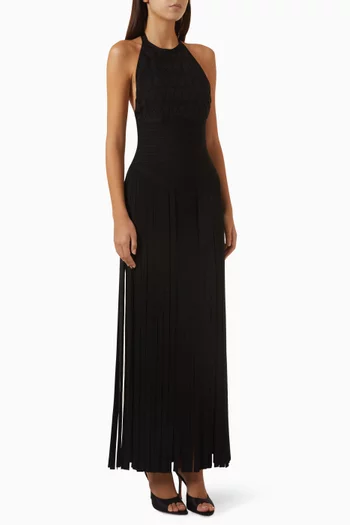The Spencer Gown in Bandage-knit