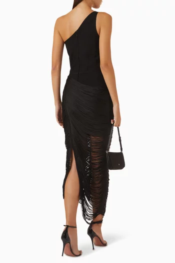 The Tyra Gown in Compact Knit