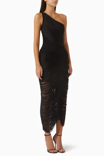The Tyra Gown in Compact Knit