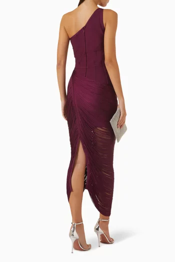 The Tyra Gown in Compact Knit