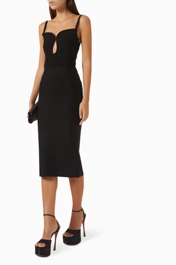 The Icon Bandage Pencil Skirt