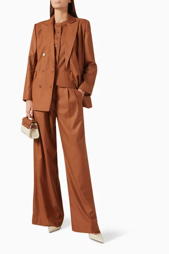 Tar Waistcoat in Gabardine