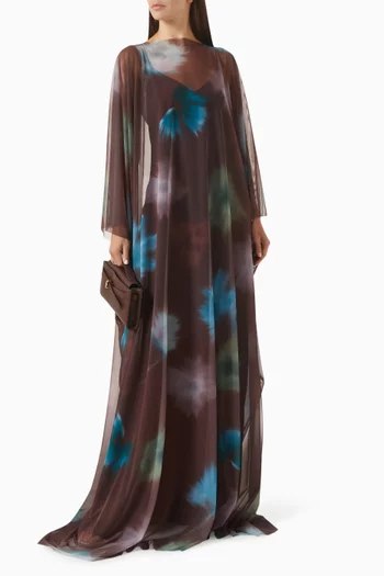 فستان ايكو بنقشة زهور