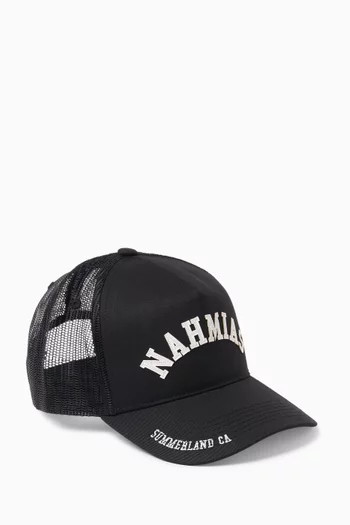 Summerland Brim Trucker Hat in Cotton