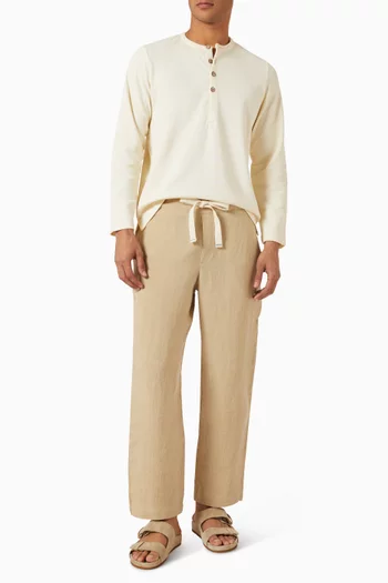 Ignacio's Pants in Cotton & Linen