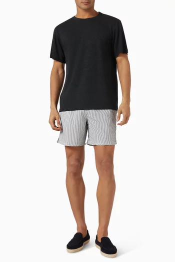 Striped Swim Shorts
