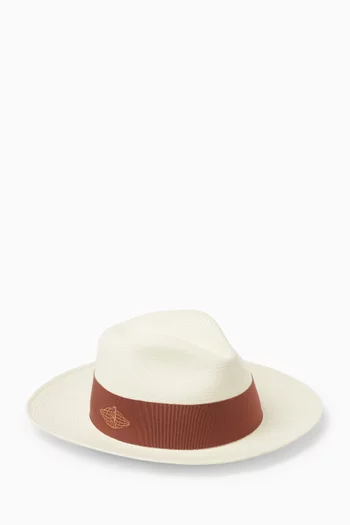 x La Marzocco Rafael Panama Hat in Toquilla Straw