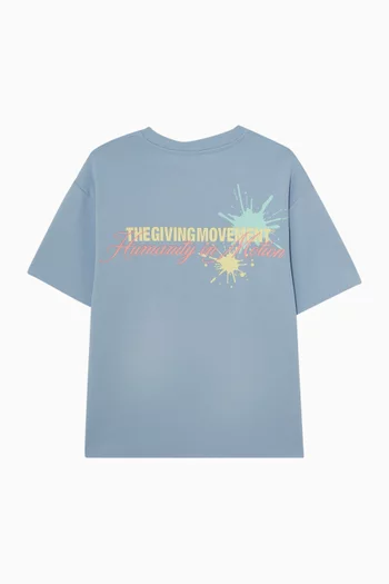 Splatter Print T-Shirt