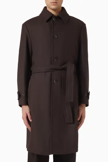 Paramar Coat in Wool-blend