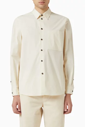 Classic Shirt in Cotton Poplin