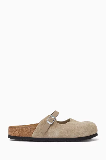 Maria Leve Clogs in Suede