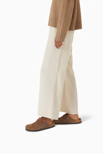 Boston Clogs in Suede