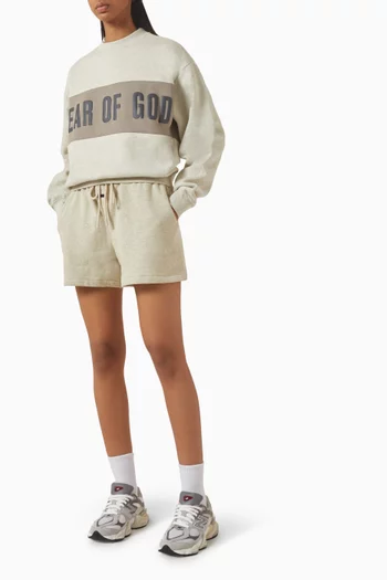 Classic Fit Shorts in Cotton Fleece