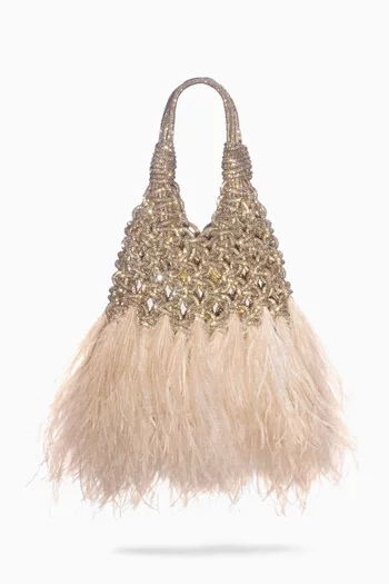 Mini Vannifique Plumes Tote Bag