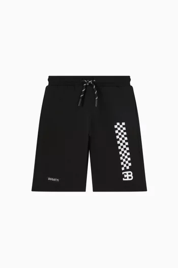 Checkboard Sweat Shorts
