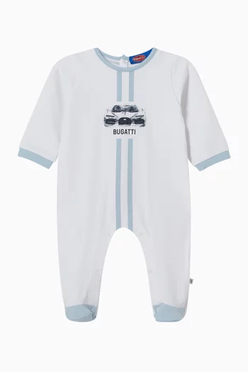 Graphic Sleepsuit in Cotton