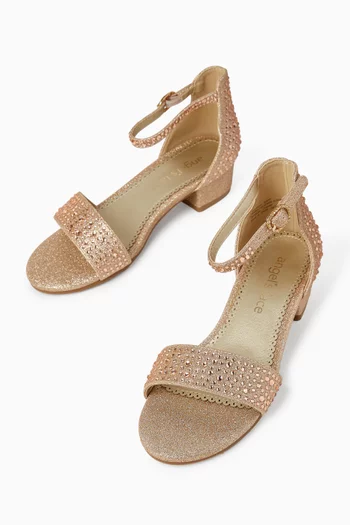 Athena Crystal Sandals