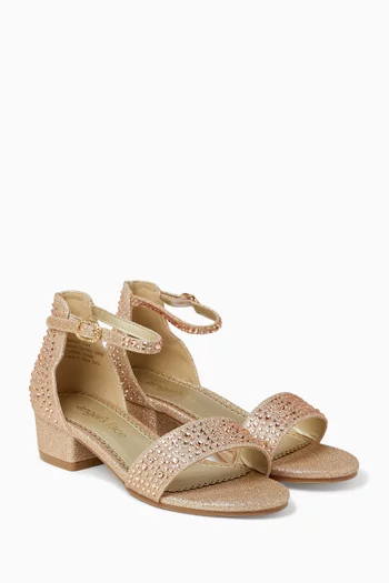 Athena Crystal Sandals