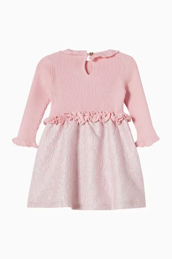 Gabby Jacquard Dress in Knit