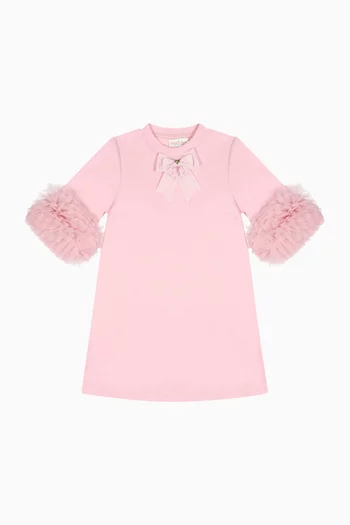 Meryl Ruffle Dress in Sequins