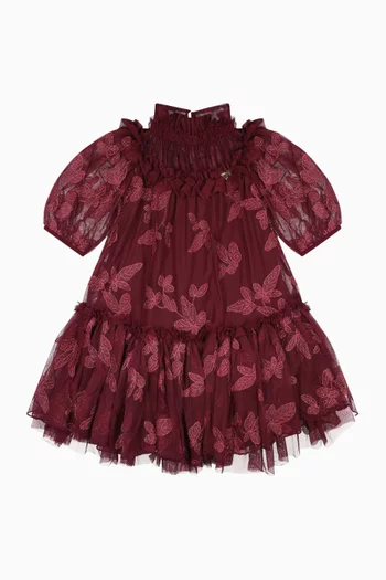 Myrtisa Heart Dress in Tulle